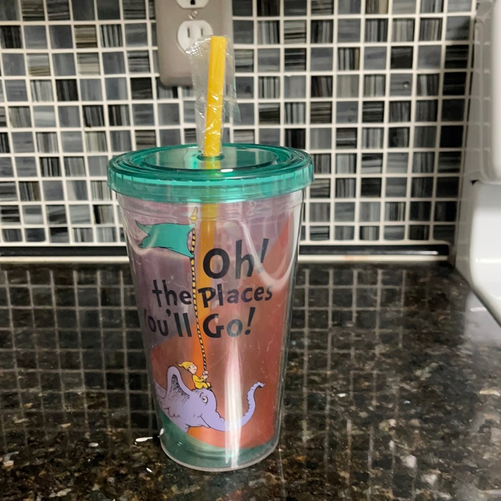 Acrylic Dr Seuss cup - 16 oz